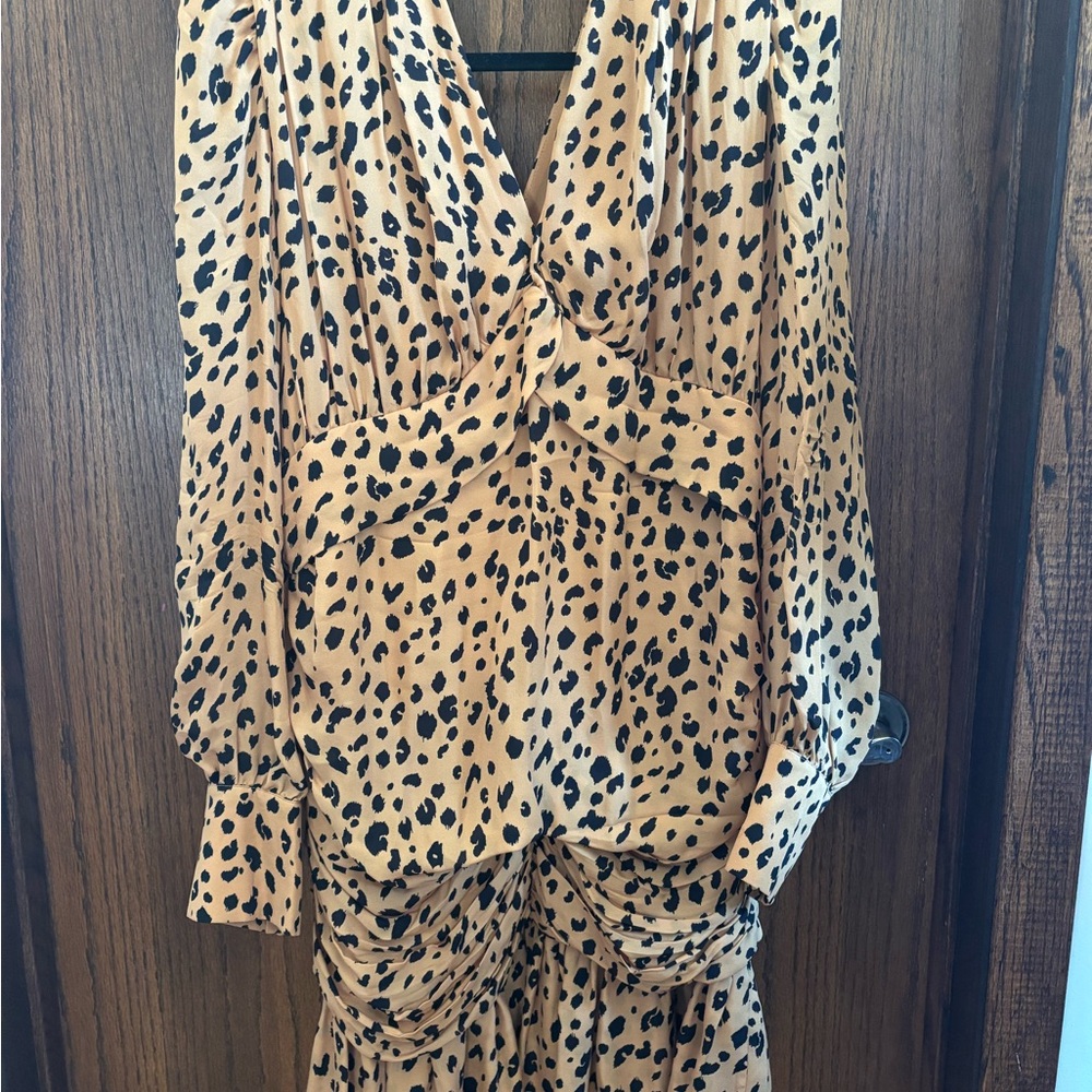 EUC 🎉🎉🎉PARTY DRESS by IRENE NICHOLAS 100% silk US 12